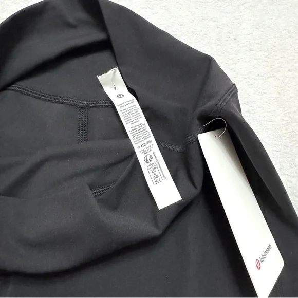 Lululemon sz S Nulu Slim Fit Maxi Skirt High Rise Black - Picture 5 of 6